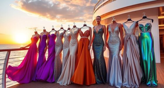 elegant cruise evening dresses