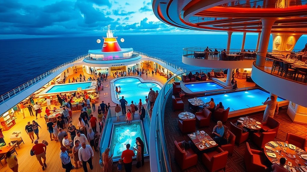 excursions and onboard activities