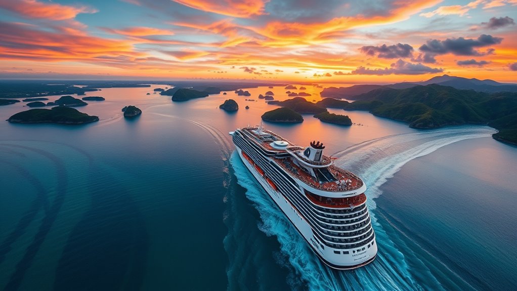 extensive global cruise destinations