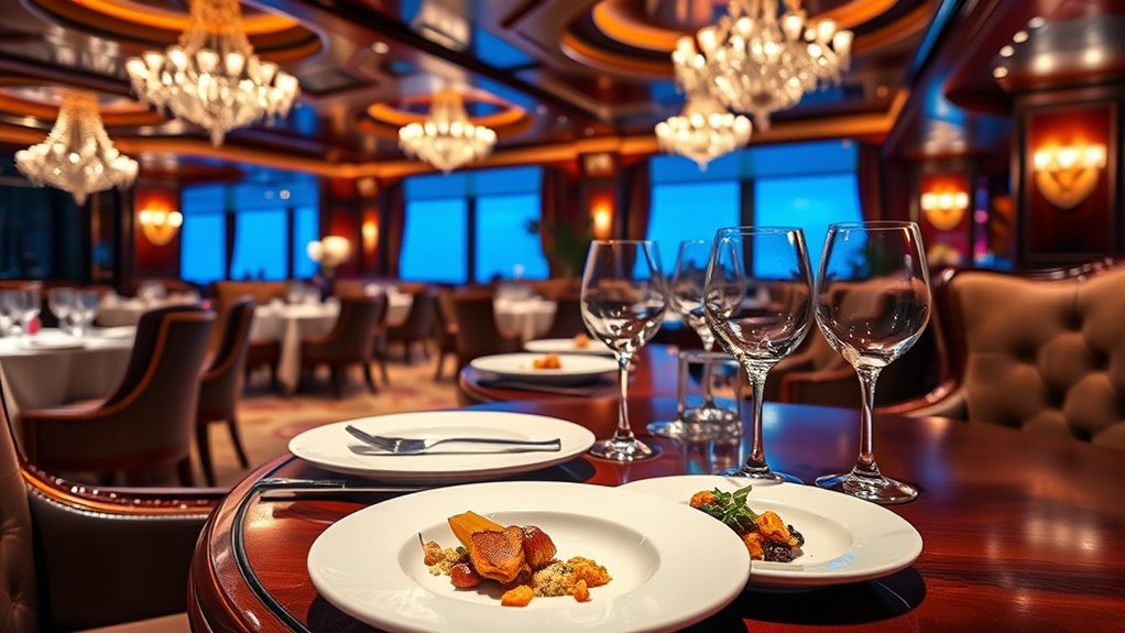 extra dining and beverages