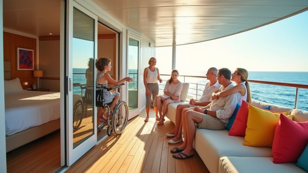 family friendly accessible cruise accommodations