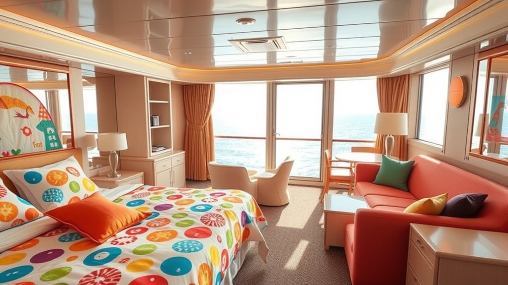 family friendly cruise accommodations