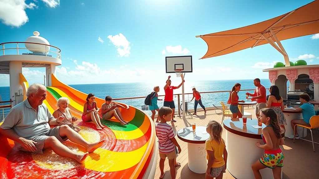 family friendly onboard entertainment