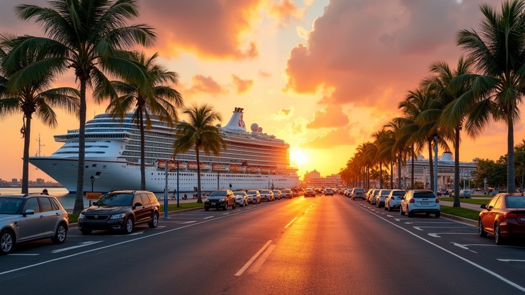 follow signs to cruise terminals