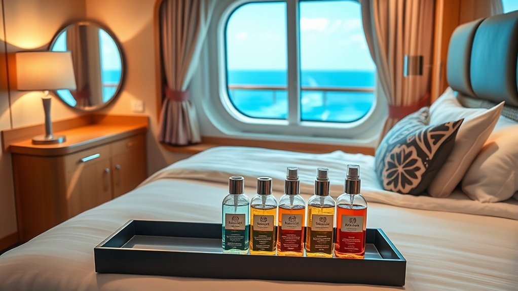 fresh cruise cabin scents