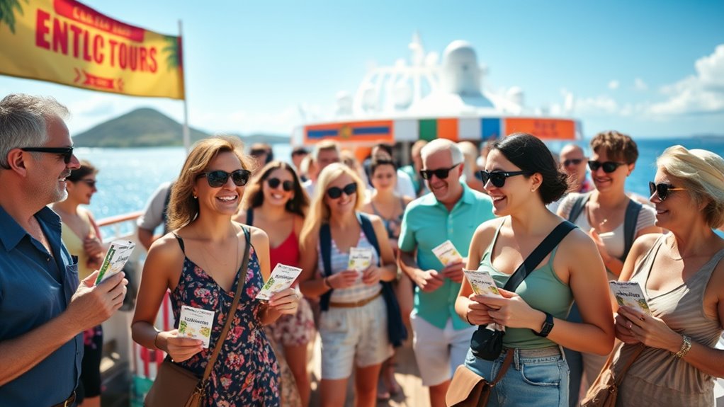 group tours and social events