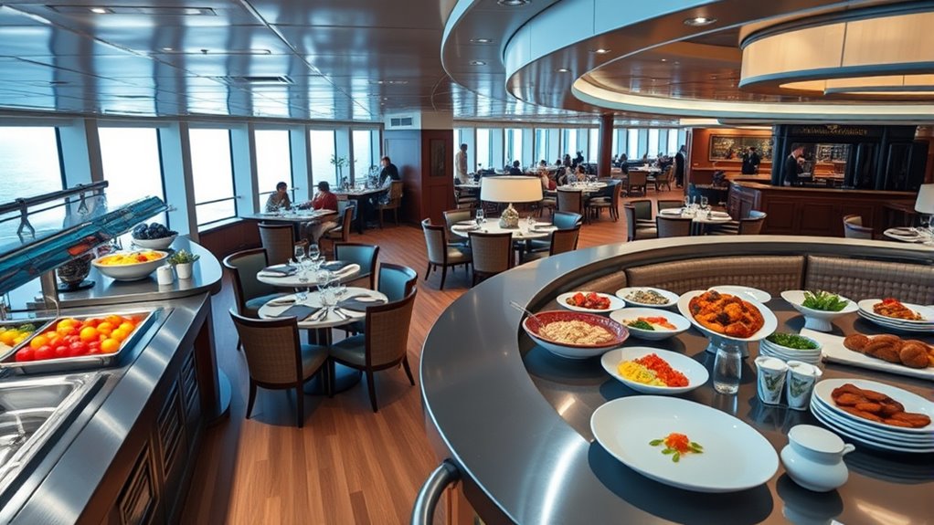 inclusive cruise dining options