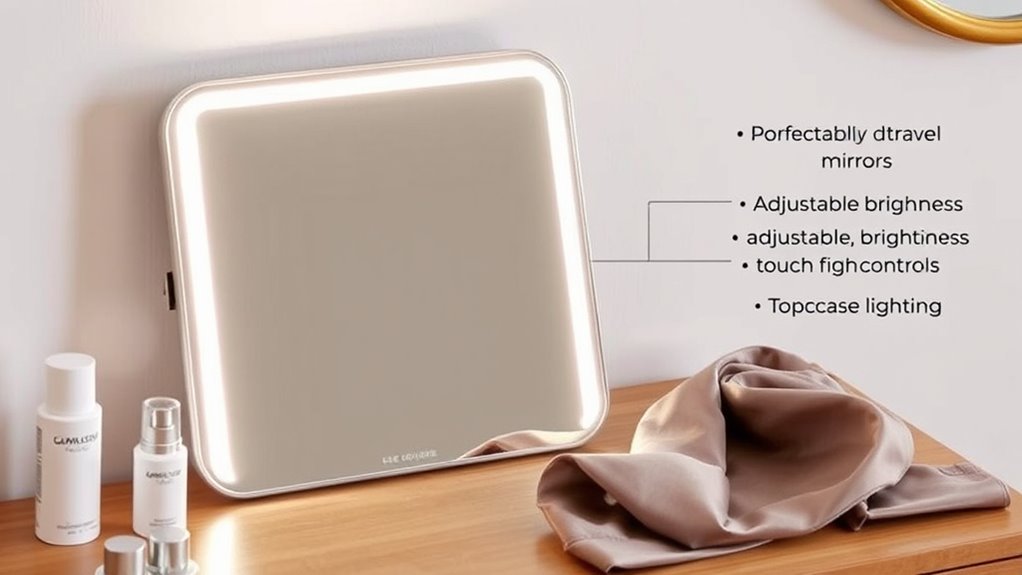 key travel mirror features