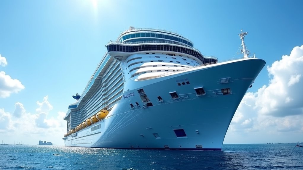 largest cruise ship record