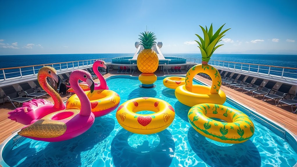 lightweight durable colorful floats