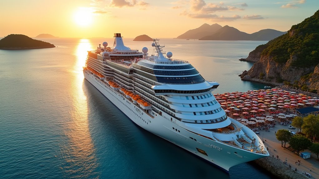 long cruise diverse destinations