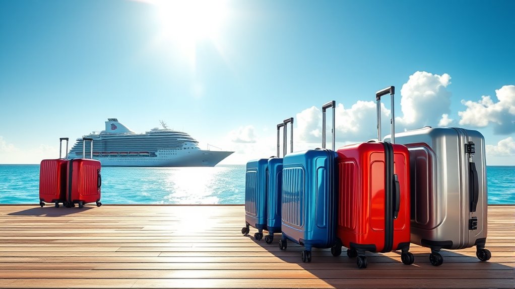 luggage comparison for cruises