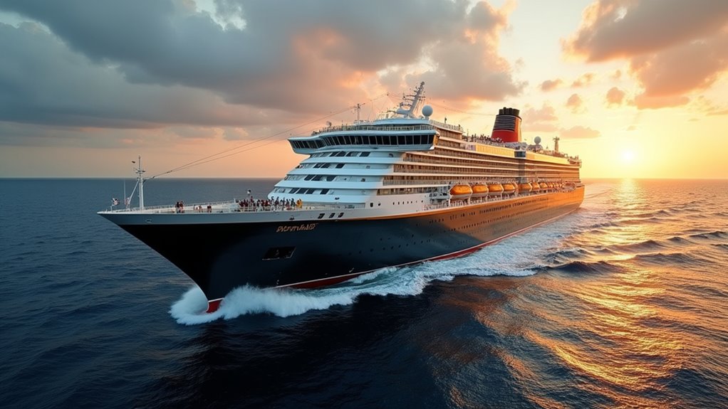 luxurious ocean liner experience