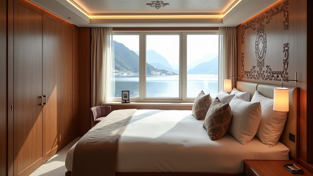 luxurious thoughtful scenic staterooms