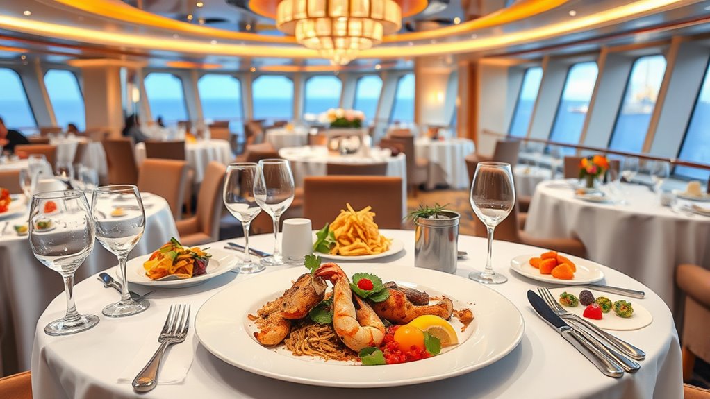 luxury cruise culinary experiences