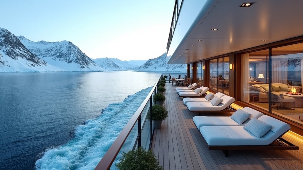 luxury cruise ship amenities