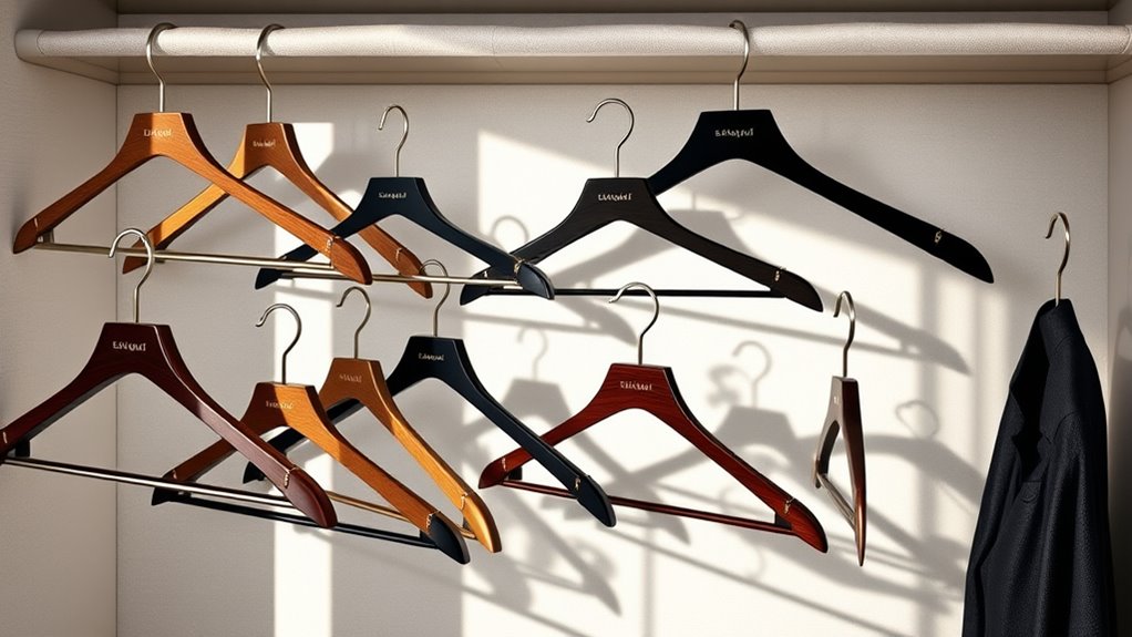 luxury stylish travel hangers