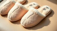 luxury stylish travel slippers