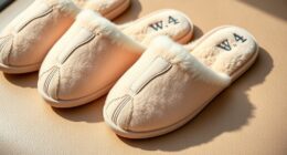 luxury stylish travel slippers