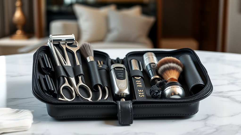 luxury travel grooming essentials