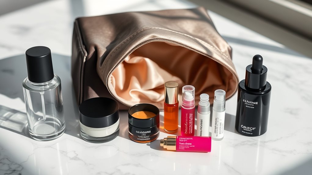 luxury travel skincare sets