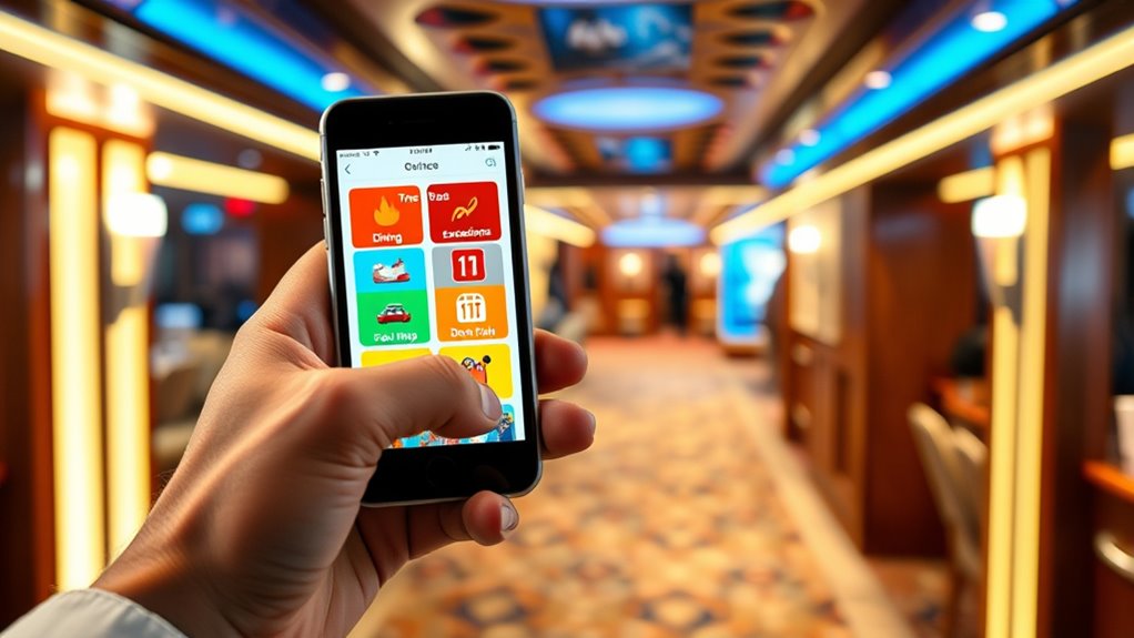 navigate cruise apps efficiently