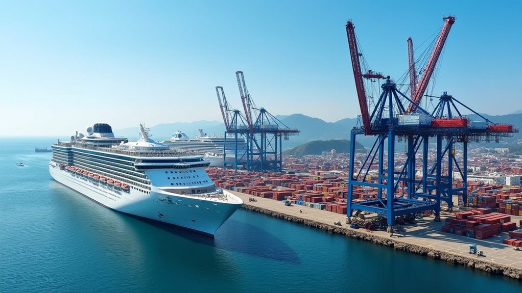 northern and southern cruise routes