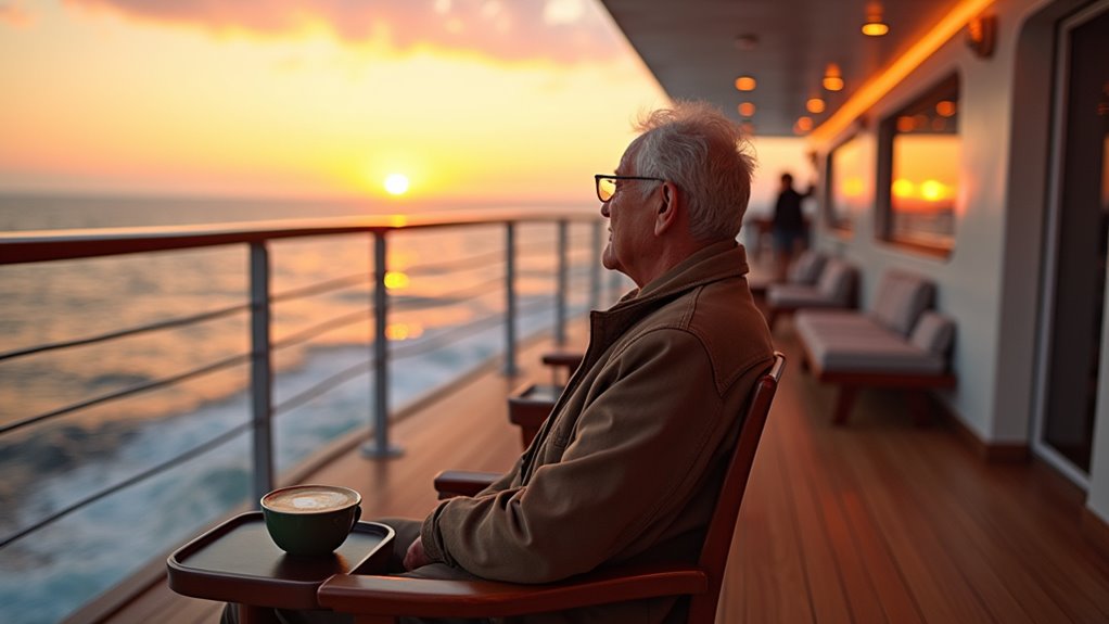 older female affluent travelers
