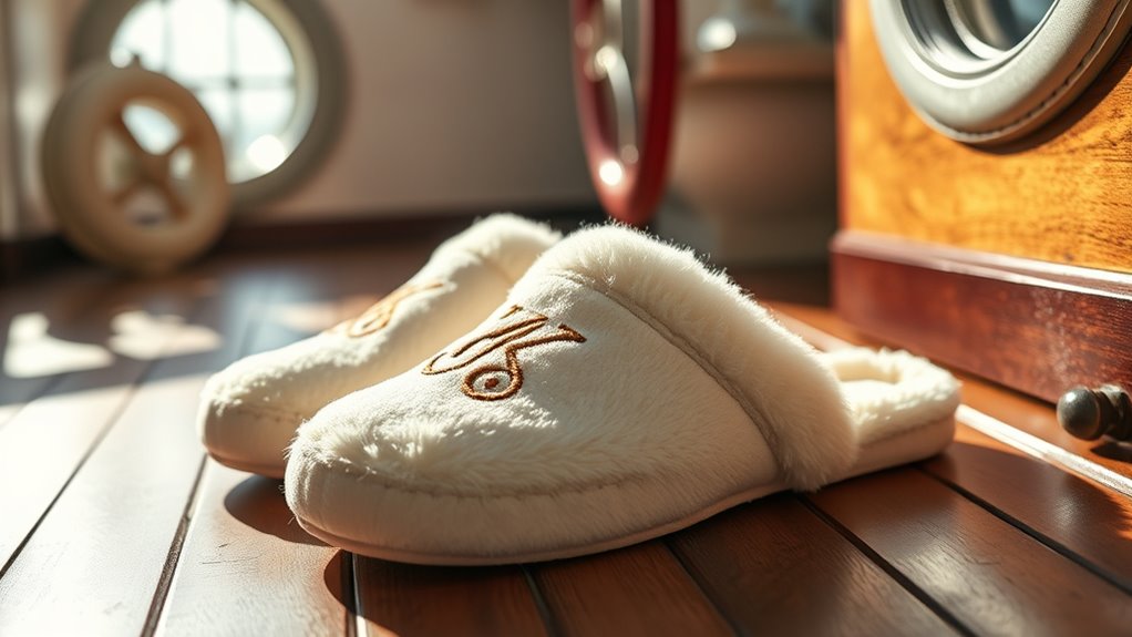personalized comfortable cruise slippers