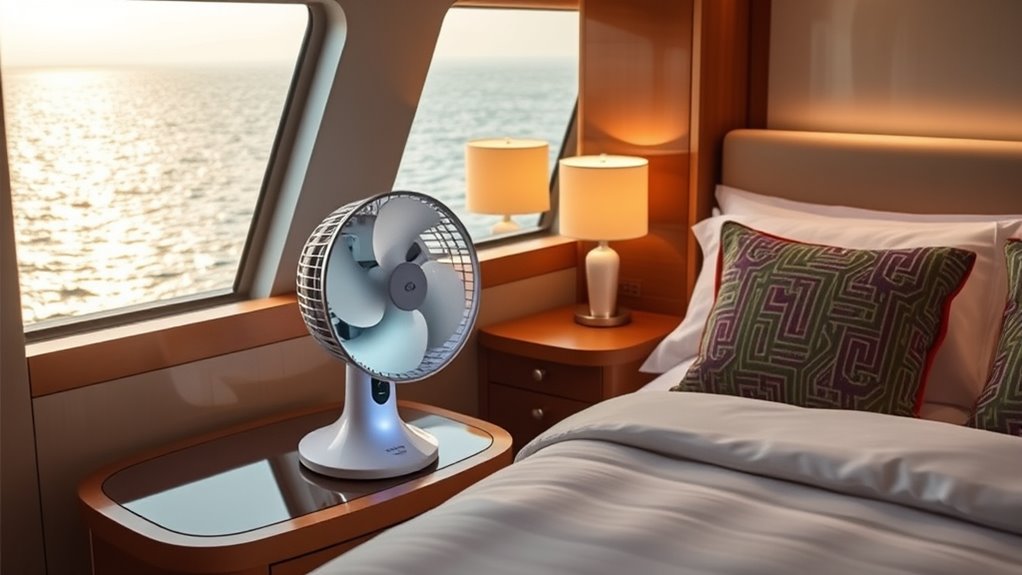 portable compact quiet fan