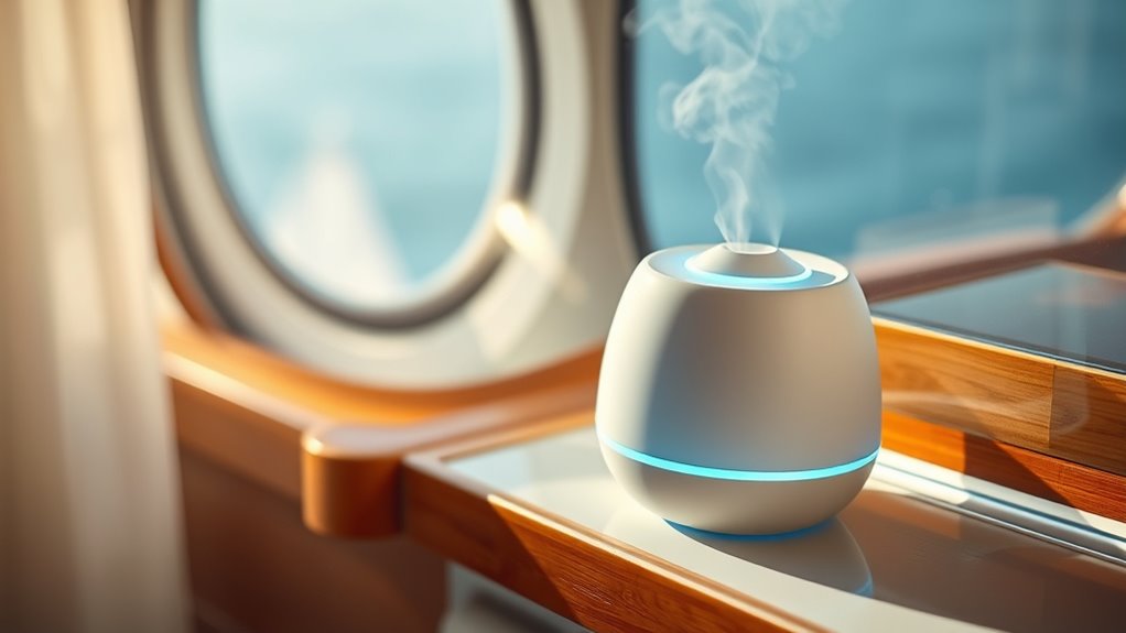 portable cruise cabin humidifier considerations