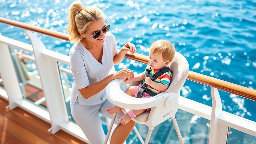 portable cruise high chair considerations