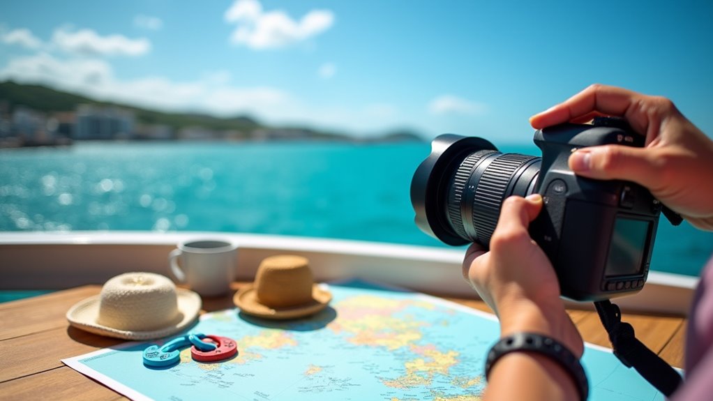 record cruise activities thoroughly