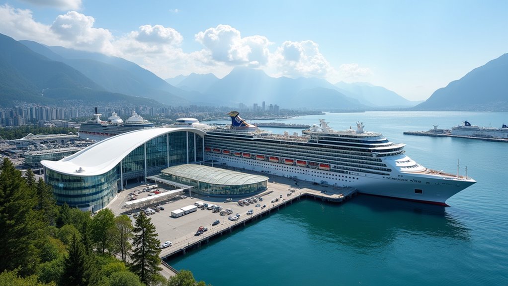 sail shaped eco friendly waterfront hub