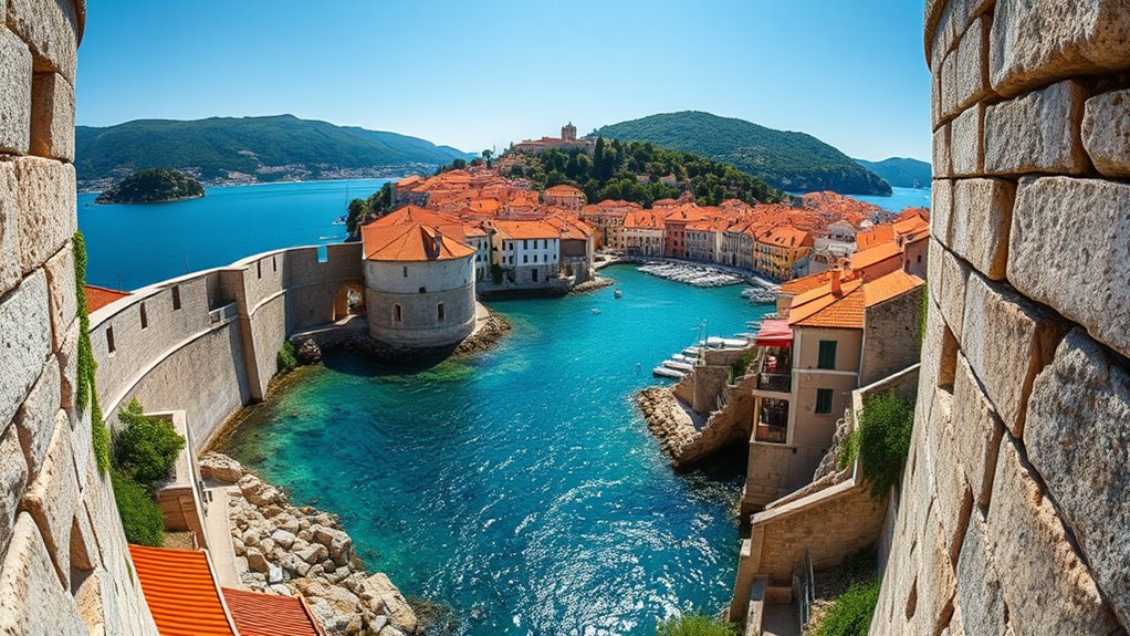 scenic dubrovnik city views