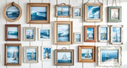 sea inspired nautical frames