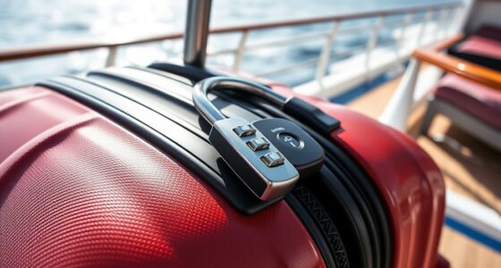 secure cruise luggage locks