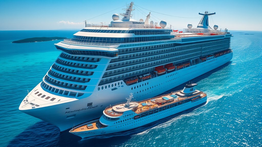 ship size cruise comparison