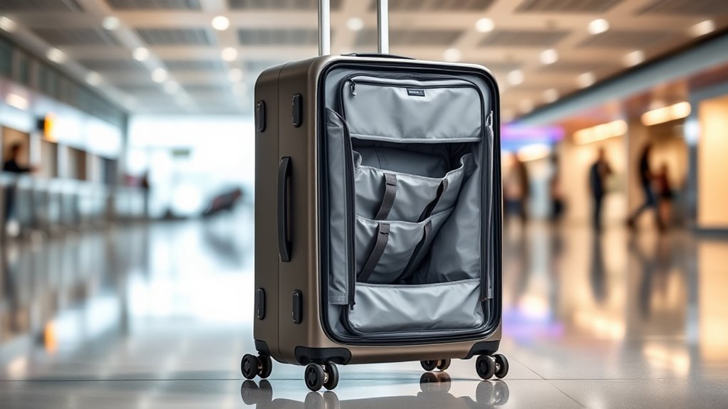 smooth durable organized luggage