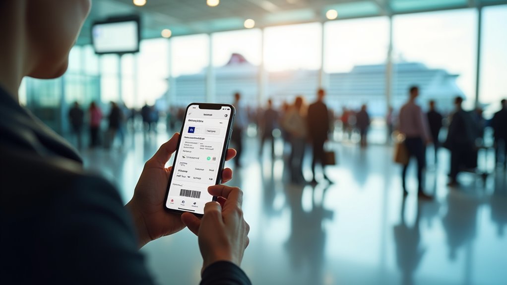 streamlined digital embarkation process