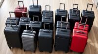 stylish easy open luggage