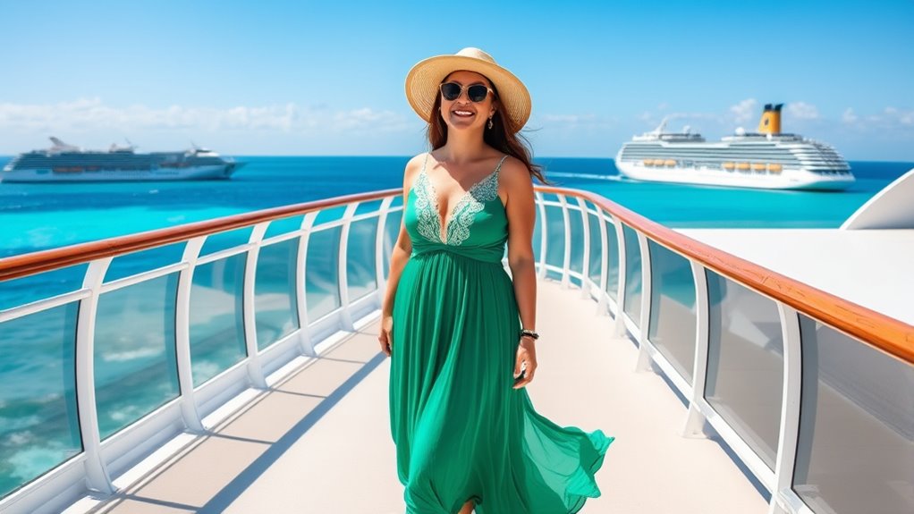 stylish plus size cruise dresses