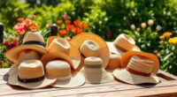 stylish sustainable sun hats