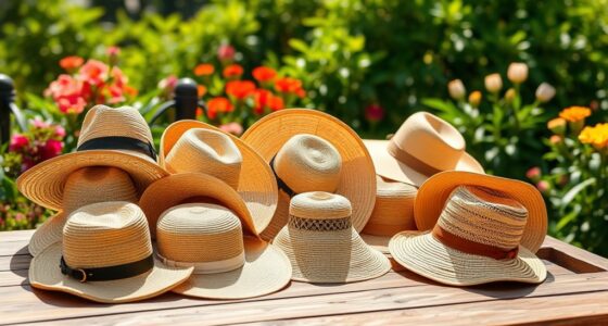 stylish sustainable sun hats
