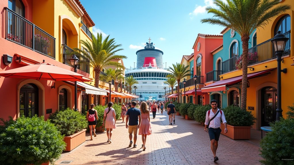 themed neighborhoods for passengers