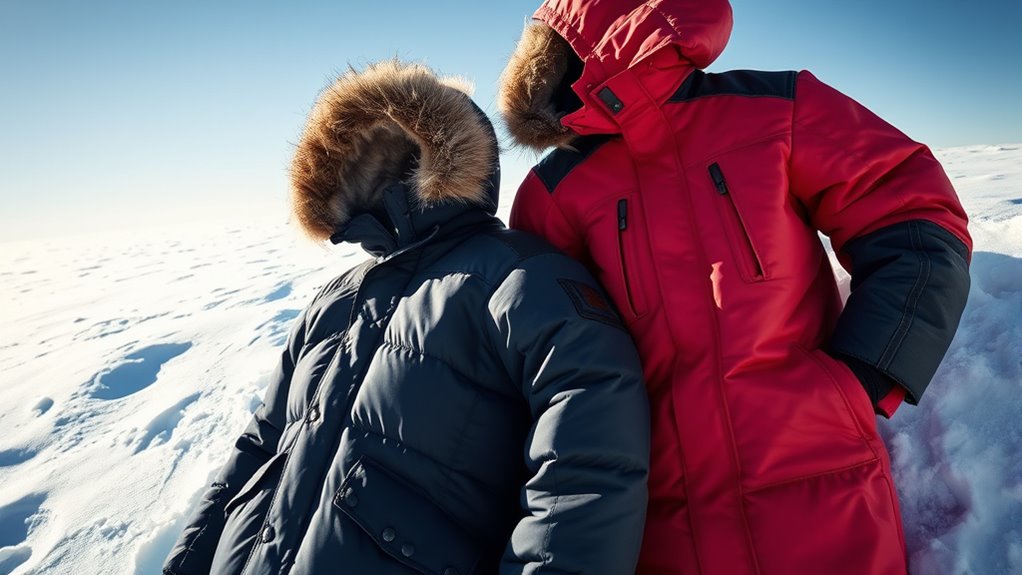 top antarctic cold weather parkas
