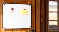 top cabin door magnetic boards