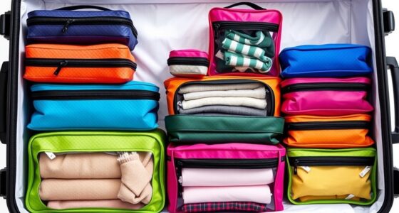 top compression packing cubes