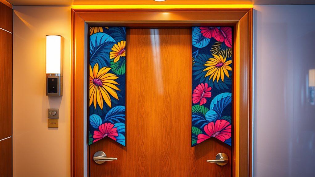top cruise cabin door banners