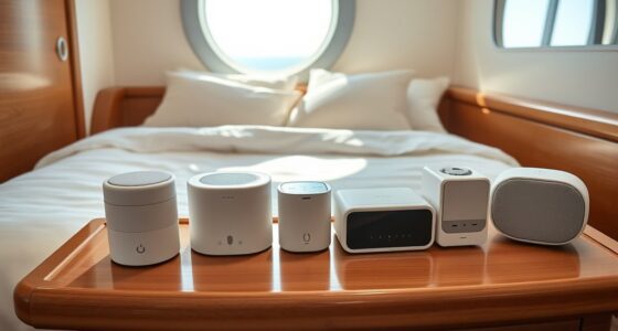 top cruise cabin white noise